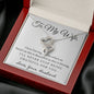 Double Hearts Necklace for Wife | Custom Heart Design