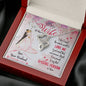 Meaningful Double Hearts Necklace for Wife | Custom Heart Design