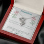 Love You Lots Grandma-Double Hearts - Custom Heart Design