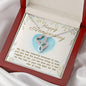 Double Hearts Anniversary Necklace for Wife | Custom Heart Design