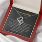 Meaningful Double Hearts Necklace for Girlfriend | Custom Heart Design