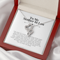 Double Hearts Necklace for Mother In Law | Custom Heart Design
