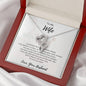 Meaningful Double Hearts Necklace for Wife | Custom Heart Design
