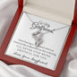 Double Hearts Necklace for Girlfriend | Custom Heart Design