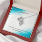 Double Hearts Necklace for Girlfriend | Custom Heart Design
