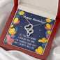 Double Hearts Birthday Necklace | Custom Heart Design
