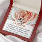 Double Hearts Necklace for Wife | Custom Heart Design