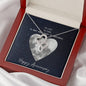 Double Hearts Anniversary Necklace for Wife | Custom Hearts Design