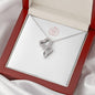 Double Hearts Necklace | Custom Heart Design