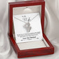 Double Hearts Necklace for Wife | Custom Heart Design