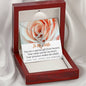Double Hearts Necklace for Wife | Custom Heart Design