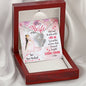 Meaningful Double Hearts Necklace for Wife | Custom Heart Design