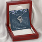 Meaningful Double Hearts Necklace for Wife | Custom Heart Design