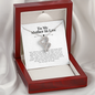 Double Hearts Necklace for Mother In Law | Custom Heart Design