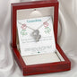 Love You Lots Grandma-Double Hearts - Custom Heart Design