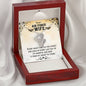 Meaningful Double Hearts Necklace for Air Force Wife | Custom Heart Design