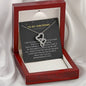 Meaningful Double Hearts Necklace for Girlfriend | Custom Heart Design
