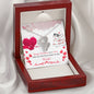 Double Hearts Birthday Necklace for Sister | Custom Heart Design