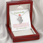 Meaningful Double Hearts Necklace for Granddaughter | Custom Heart Design