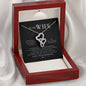 Meaningful Double Hearts Necklace for Wife | Custom Heart Design