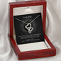 Meaningful Double Hearts Necklace for Wife | Custom Heart Design