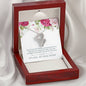 Meaningful Double Hearts Necklace for Sister | Custom Heart Design