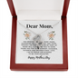 Double Hearts Necklace for Mother's Day | Custom Heart Design