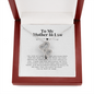 Double Hearts Necklace for Mother In Law | Custom Heart Design