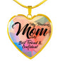 My Mom, my best friend and confidant. - Custom Heart Design