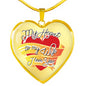 * My Heart, My Wife, Heart Necklace - Custom Heart Design