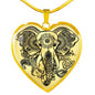 Elephant - Custom Heart Design