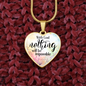 Religious Pendant - Custom Heart Design