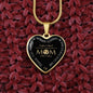 Thank you Mom for loving me - Custom Heart Design