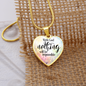 Religious Pendant - Custom Heart Design