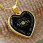 Thank you Mom for loving me - Custom Heart Design