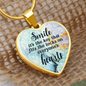 Smile Pendant - Custom Heart Design