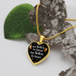 Not sisters by blood-Heart Pendant - Custom Heart Design
