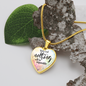 Religious Pendant - Custom Heart Design