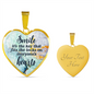 Smile Pendant - Custom Heart Design