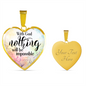 Religious Pendant - Custom Heart Design