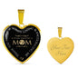 Thank you Mom for loving me - Custom Heart Design