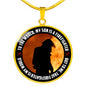 My Son is a firefighter - Necklace - Custom Heart Design