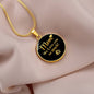 Mom we love you so much-Circle Pendant - Custom Heart Design