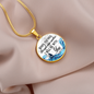 Bible Verse Pendant | Custom Heart Design