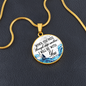 Bible Verse Pendant | Custom Heart Design
