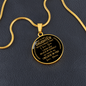 To my Daughter, Never forget I love you-From Mom. Pendant - Custom Heart Design