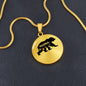 Mama Bear Pendant - Custom Heart Design