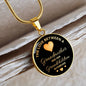 Grandmother & Grandchildren-Pendant - Custom Heart Design