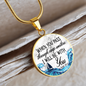Bible Verse Pendant | Custom Heart Design
