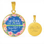 A Mother is like a flower. - Custom Heart Design